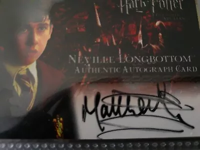 Harry Potter Prisoner Of Azkaban Matthew Lewis Art Box Card Signed • $22.50