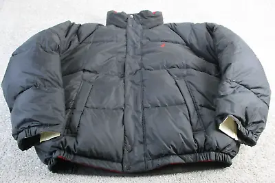 VINTAGE Nautica Jacket Puffer Down Reversible 90s Size XXL Coat Mens Ski FLAW • $69.99