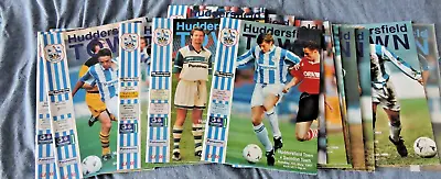 £8.50 • Buy Huddersfield Town - 26 Programmes 1996/1997  Season