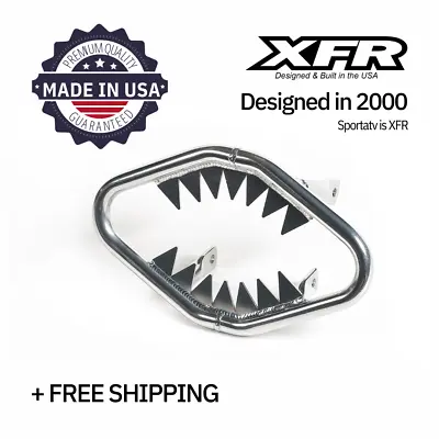 XFR Yamaha Warrior 350 1989-2004 ATV JAWS ALUMINUM FRONT BUMPER   JS202 • $109.99