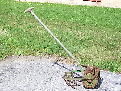 Vintage Antique ROHO Garden Hand Push Cultivator Tiller Weed Plow Vegetable Claw • $160