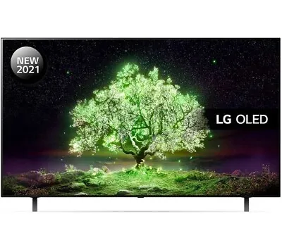 LG OLED55A16LA 55  Smart 4K Ultra HD HDR OLED TV (SMASHED SCREEN) • £35