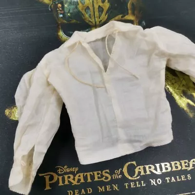 HT Jack Sparrow Shirt Hot Toys Dead Men Tell No Tales 1/6 DX15 Figure Accessory • $55.90