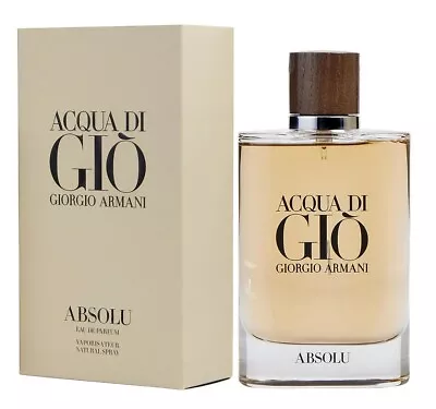 ACQUA DI GIO ABSOLU * Giorgio Armani 6.7 Oz / 200 Ml Eau De Pafum Men Cologne • $189.99