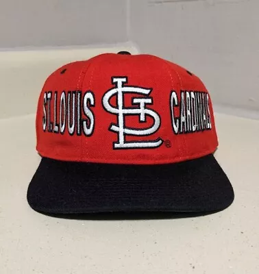 Vintage St Louis Cardinals Starter Tripower Snapback Hat Cap PRE PATENT RARE 90s • $69.99