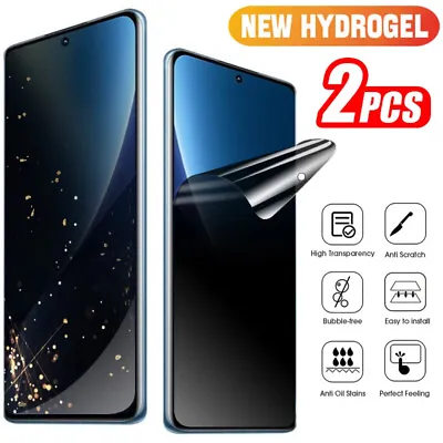 2PCS Privacy Hydrogel Screen Protector For Samsung S23 S22 S21 S20 S20 S10 S9 S8 • $5.99