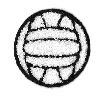 Volleyball - Sports - PE - Gym - Coach - School Crafts - Chenille Iron On Patch • $3.99