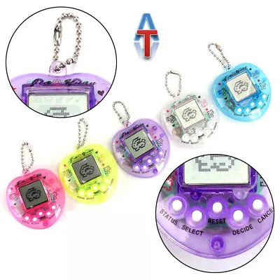 TAMAGOTCHI Electronic Virtual Cyber Pet Retro Toy Game Nostalgic 90's KeyRing UK • £4.19