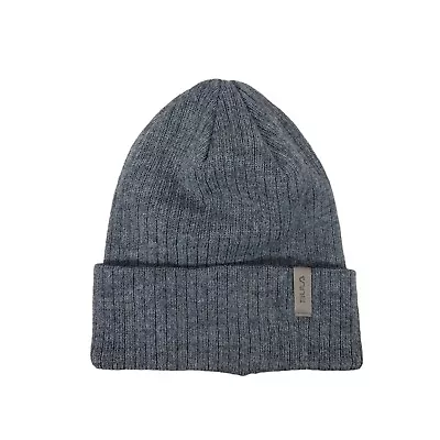 Bula Beanie Adult Unisex OS Gray Merino Wool Blend Cap Winter Warm Ski Hat READ • $8.99