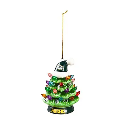 Green Bay Packers LED Ceramic Christmas Tree Ornament 4  Team Sports America • $19.99