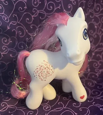 My Little Pony STAR SWIRL 2002 Tinsel Hair MLP G3. Missing One Hair Plug. • $8