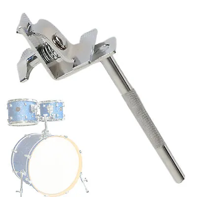 Adjustable Standard Drum Cowbell Mount For Bass Drum Hoop Up Or Down Adjustment • £15.34