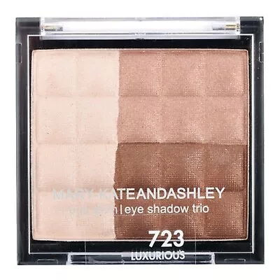 Mary Kate And Ashley Eye Glam Eye Shadow Trio 723 Luxurious Browns • $13.99