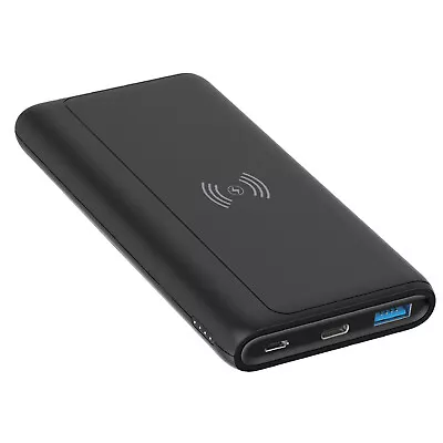 10000MAH POWER BANK WIRELESS CHARGING BACKUP BATTERY PORTABLE SLIM For TABLETS • $41.76