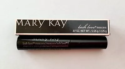 New In Box Mary Kay Lash Love Mascara Black Travel Mini Size 0.07 Oz Free Ship • $9.95