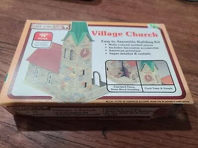 Life-Like N Scale  Village Church Plastic Model Kit #7410 New Kit  • $12.95