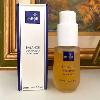 BALANCE Concentrate BABOR 30 Ml Serum Old Stock Discontinued • $38
