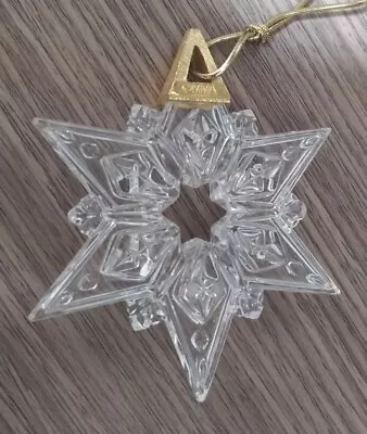 Metropolitan Museum Of Art NY Crystal Star Ornament 2005 • $29.99