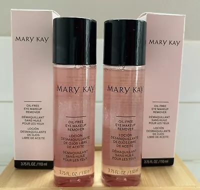 BRAND NEW FORMULA Mary Kay Oil-Free Eye Makeup Remover 3.75oz -Lot Of 2 • $38