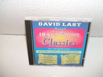 DAVID LAST : DAVID LAST PRESENTS FILM & CARTOON CLASSICS CD Fast And FREE P & P • £24.99