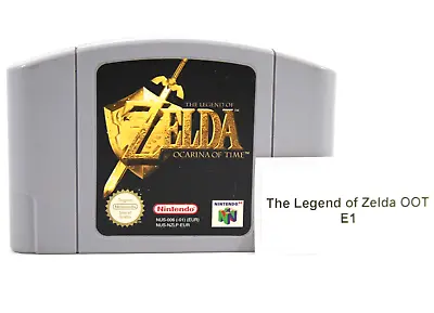 The Legend Of Zelda: Ocarina Of Time [CART ONLY] - Nintendo 64 (N64) [PAL] • $80.96