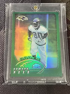 2002 Topps Chrome Ed Reed Refractor *ROOKIE* • $129.94