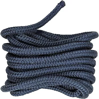 South Bend Rope Double Braid Nylon Marine Dock Line W/ Eye Splice • $13.99