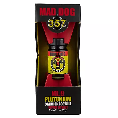 Mad Dog 357 No. 9 Plutonium 9 Million Scoville Pepper Extract 1oz • $134.99