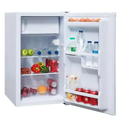 SIA LFIWH 48cm White Free Standing Under Counter Fridge With 3* Ice Box • £109.99