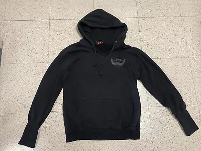 Vtg Harley Davidson Womens Black Hoodie Size Large • $19.99