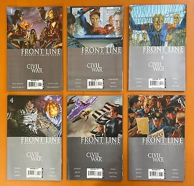 Front Line - Civil War #1 2 3 Up To 11 Complete Series (Marvel 2006) 11 Comics • $49.15