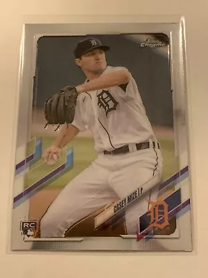 2021 Topps Chrome Casey Mize Base Rookie #4 Tigers • $2