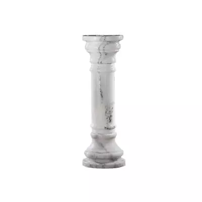 PO8031W - Solid Marble Columns: White - Medium 31  Tall • $729.99