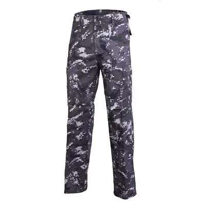 US Ranger Combat Pants Army Trousers Vintage Cargo Pants Camo Tactical Mil-Tec • $29.71