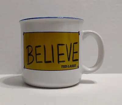 Ted Lasso Believe Coffee Cup 20oz Ceramic Mug Oversized Microwave Safe • £14.18