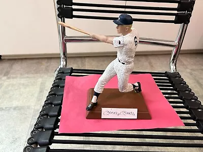 Original 1992 SALVINO STATUE Of Baseball Player MICKEY MANTLE..ACTUALLY SIGNED!! • $69