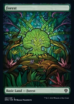 MTG ~ Forest ~ Full Art Showcase ~ Dominaria United • £1.49