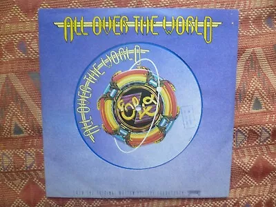 ELO ELECTRIC LIGHT ORCHESTRA - ALL OVER THE WORLD ( 10 '' Uk Blue Vinyl VG+ ) • $25