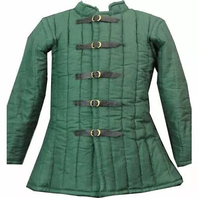 Gambeson Coat Thick Padded Armor Aketon Jacket Medieval Armor Halloween Gift • $82.99