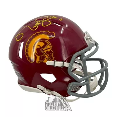 Matt Leinart Autographed USC Speed Mini Helmet - BAS • $80.96