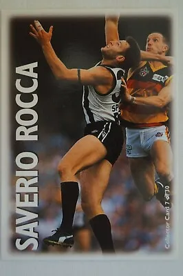 Collingwood Magpies AFL Optus Vision PRO SQUAD Football Card Saverio Rocca • $4.46