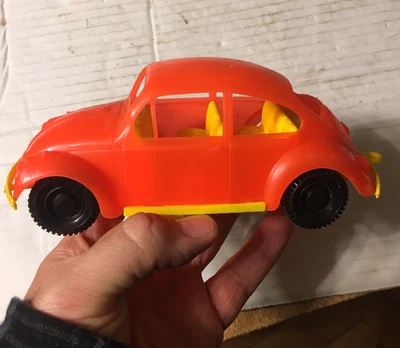 $9.99 • Buy Vintage Clean 7  L Plastic Volkswagen VW Bug Beetle Car Great To Dsiplay