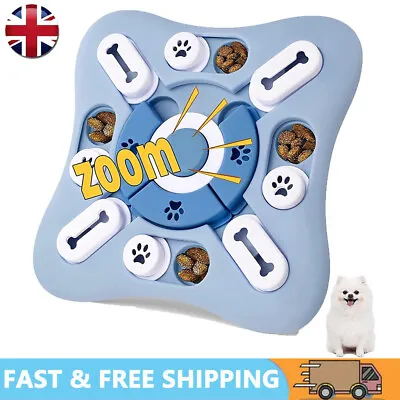 Interactive Dog Puzzle Toys Treat Food Puzzle Game For Dog Mental Stimulation UK • £12.90