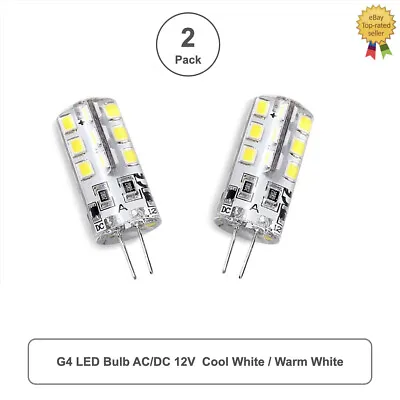 £3.10 • Buy G4 2W - 3W - 5W LED Light Bulb Capsule  AC/DC 12V Replacement For G4 Halogen