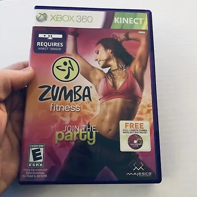 Zumba Fitness Xbox 360 Kinect + Zuma Live Exercise DVD Bundle • $11.66