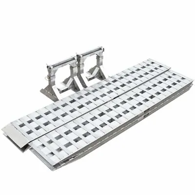 Aluminum Modular Truck Trailer Ramp System For Dry Van With 2-Piece Support Sta • $4819.97