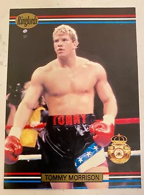 1991 Ringlords Players International Tommy Morrison Sample Prototype Card - Mint • $1.99