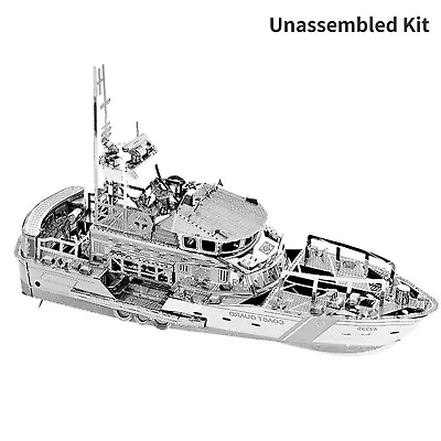 1:100 Scale Lifeboat Model 3D Metal Unassembled Kit DIY Display Souvenir Toy Y • £21.94