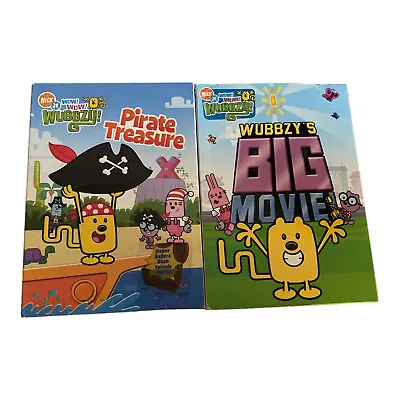 Wow! Wow! Wubbzy!: Pirate Treasure & Wubbzy’s Big Movie DVD *New Sealed W/Sleeve • $15