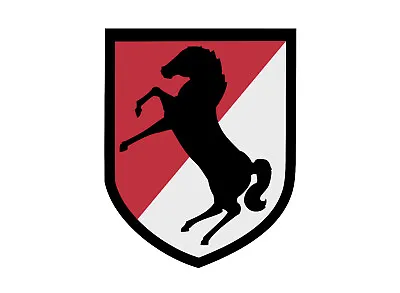 11th Armored Cavalry Regiment ACR Vinyl Window Decal/ Stickers • $3.99